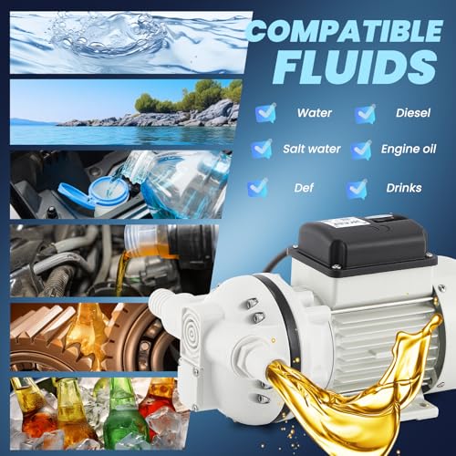 Mxmoonant DEF Transfer Pump, 110V 13.2GPM Diesel Exhaust Fluid Pump