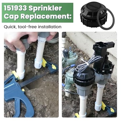 151933 Cap and Cover Assm Kit for Rainbird RPKASVF100 2 Pcs