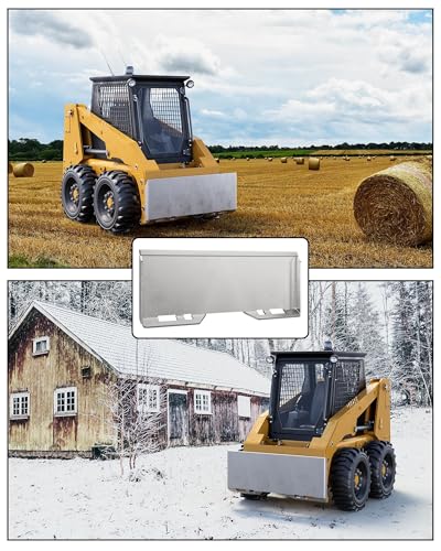 GarveeLife 1/2 in Skid Steer Attachment Plate, Quick Attachment Plate - size: 1/2 Inch