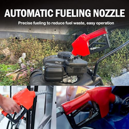 12V 12GPM Fuel Transfer Pump with Particulate Filter for Gasoline Diesel