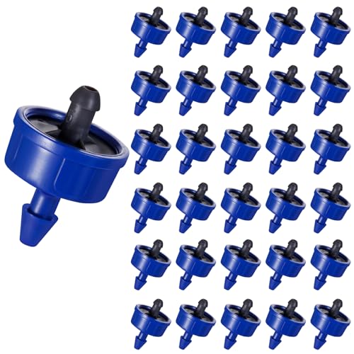 30Pcs 1 GPH Drippers Pressure Compensating Irrigation Emitters - color: 30 PCS 1GPH