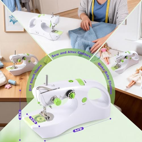 Handheld Sewing Machine Portable Mini Stitch Tool for Quick Fabric Repairs