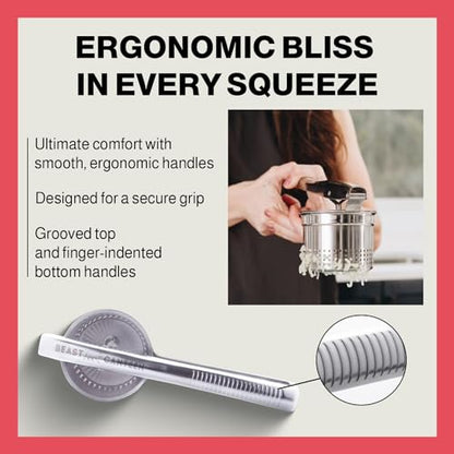Stainless Steel Potato Ricer for Smooth Mashed Potatoes