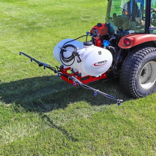 FIMCO 5303252 65 Gallon 3 Point Sprayer with 6 Roller Cast Iron Pump