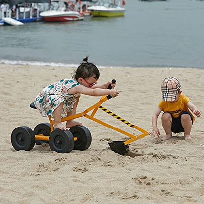 Albott Ride On Sand Digger Excavator Toys - color: Yellow
