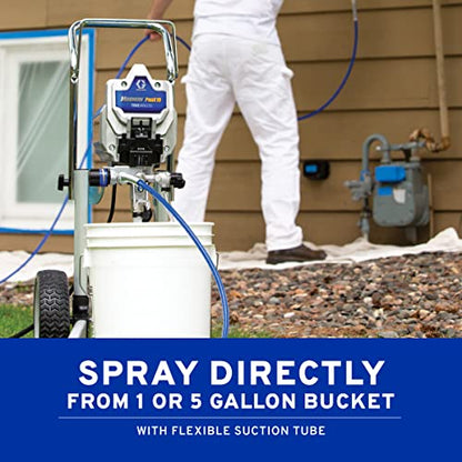 Graco 17G180 Magnum ProX19 Cart Paint Sprayer, Blue & white