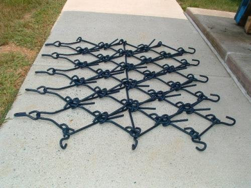 Add On 4' x 4' Multi Action Drag Chain Harrow Section Only - 1/2 - size: 4' W x 4' L, 1/2" Dia