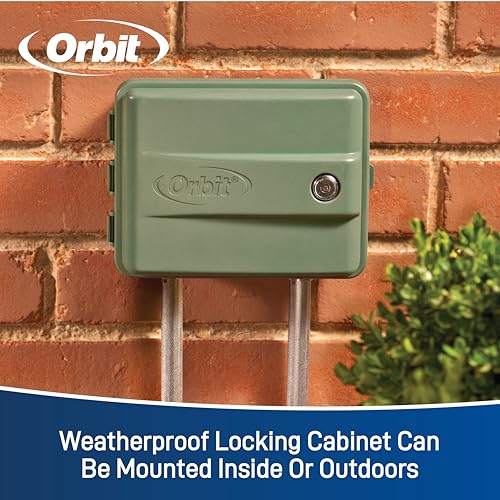 Orbit 6 Station Indoor or Outdoor Irrigation Controller, Tri-Lingual