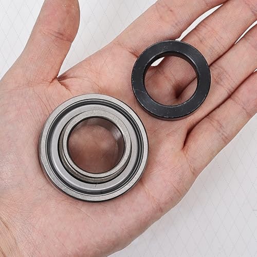 1 Pcs FHR205-16SP Insert Bearing, 25.4mm ID 52mm OD 31mm Width Double Sealed Spindle Bearing with an Eccentric Locking Collar and Narrow Inner Ring ﻿ - size: fhr205-16sp 25.4mm ID 52mm OD 31mm Width