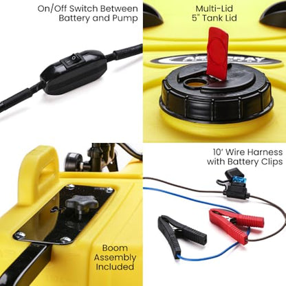 65 Gallon UTV Sprayer - Boom Not Included - style: Handgun Only