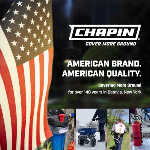 CHAPIN 4984 T-Post Impact Sprinkler, 360-Degree Coverage up to 85 Ft