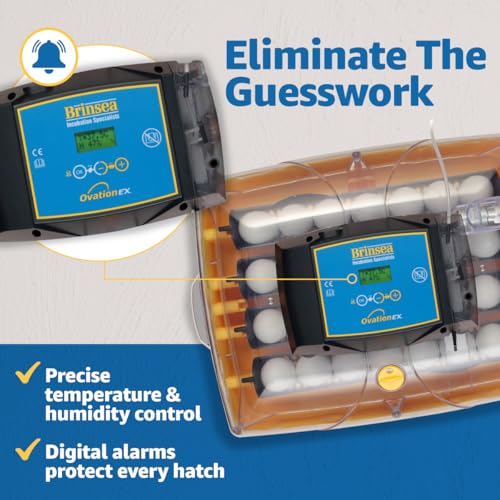 Brinsea Ovation 28 EX Egg Incubator, Humidity Control & Educational Book - style: With Book