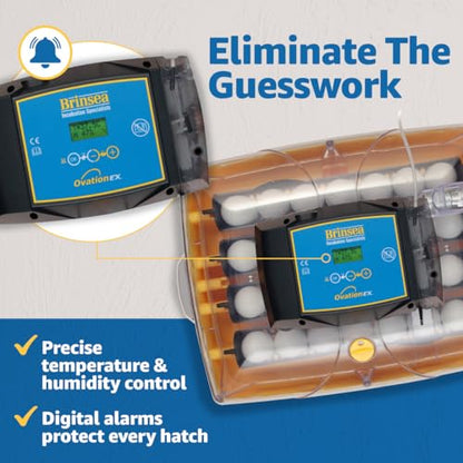 Brinsea Ovation 28 EX Egg Incubator, Humidity Control & Educational Book - style: With Book
