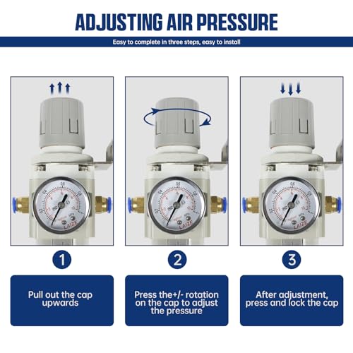 CNCTOPBAOS YS-BPV-3000 3L Oil Mist Sprayer Coolant Lubrication Spray System