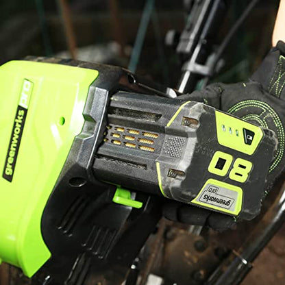 Greenworks Pro 80V 10 inch Cordless Tiller Cultivator, Tool Only, TL80L00 - size: 80V 10"(Tool Only)