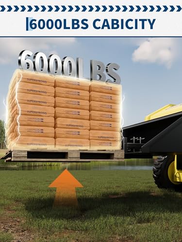 Garvee Heavy Duty Pallet Forks, 6000 Lbs Clamp on Pallet Forks 65" Length - size: 65inch 6000LBS