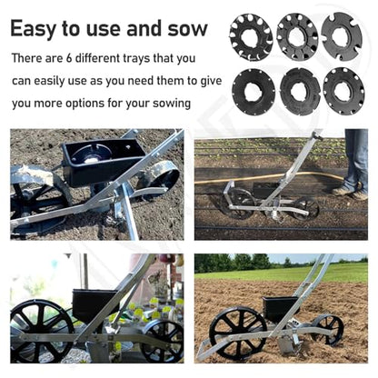 Set 6 60009 Standard Plates Compatible with E-arthway 1001-B Garden