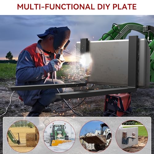 YITAMOTOR 1/4" Mini Skid Steer Plate Attachment for Toro Dingo, Thomas - size: Mini 1/4 INCH
