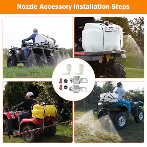 Spray Boom Repair Kit Include 3/8" Polypropylene Elbow Nozzle Body