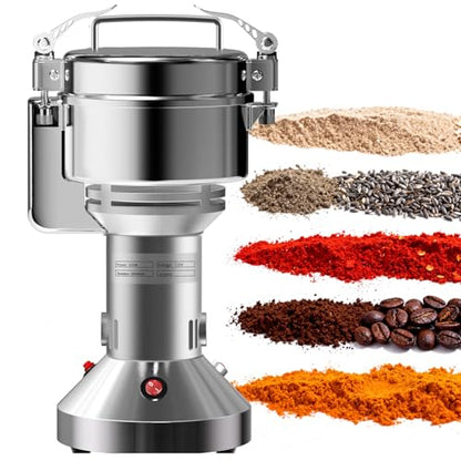 Electric Grain Mill 150g Flour Mill Home for Wheat Corn Rice Herbs Spices