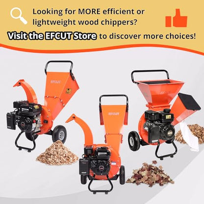 C30 LITE Wood Chipper 15:1 Reduction Ratio R0 Wood Chipper Cutting Roller Design [Exclusive Bundle Deal]
