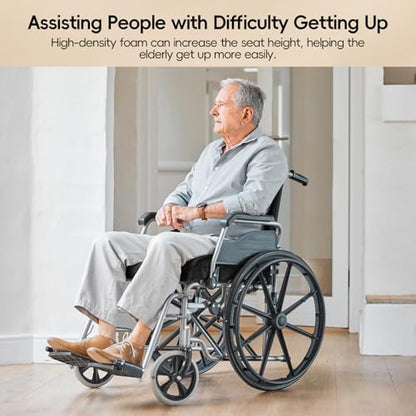 Chair Cushion for Elderly, Thick Booster Seat Cushion for Easy Rise