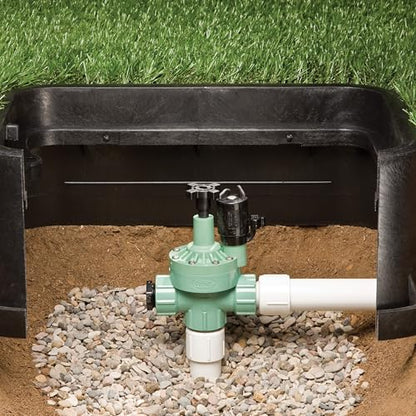 Orbit 57020P 1" FPT 100 Series Automatic Inline/Angle Sprinkler Valve with Flow Control - size: 1 Inch, style: Angle