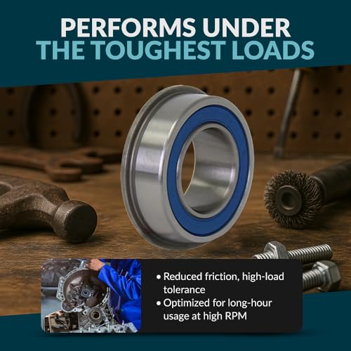 PGN 5/8" x1-3/8 (4 Pack) Flanged Ball Bearing Chrome Steel