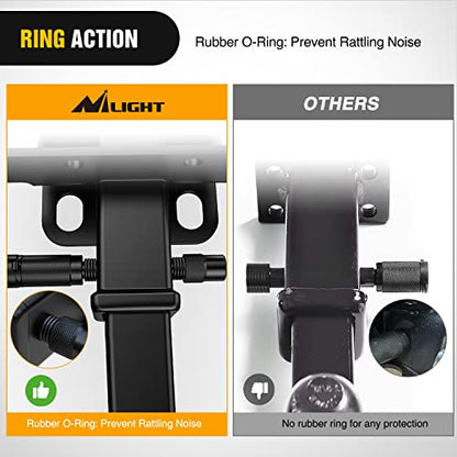 Nilight Trailer Hitch Lock Pin 5/8" Locking Receiver Hitch Pin Keyed - color: Hitch Lock Pin