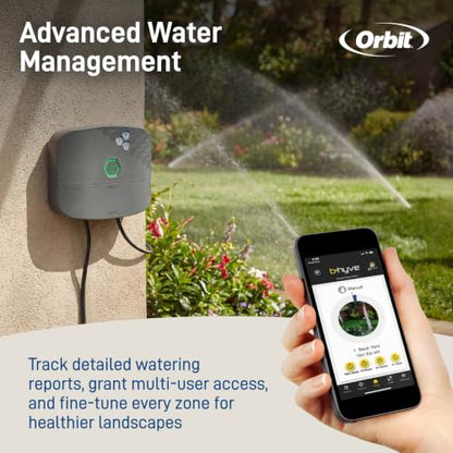 Orbit B-hyve XR Smart Sprinkler Timer - 16-Zone - WiFi-Enabled Indoor/Outdoor Irrigation Controller - App Control - Weatherproof Watering System - Multi Zone - Custom Programs - 57995 - size: 16-Zone