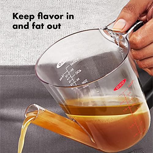 OXO Good Grips 2 Cup Fat Separator, Plastic, One Size - size: One Size, style: 2 Cup