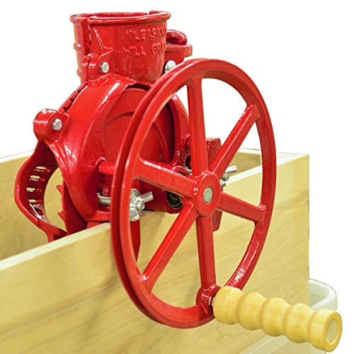 Maximizer Corn Sheller (Red), Manual Hand Crank Thresher, Walnut Shucker/Huller …