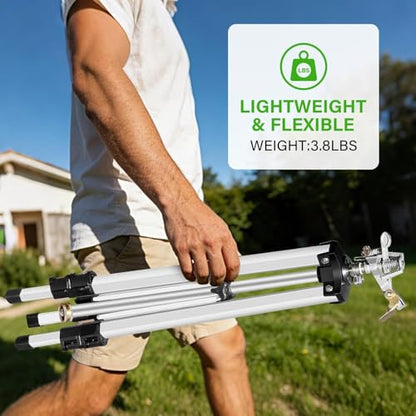 Heavy Duty Impact Sprinkler on Tripod Base,2 Pack 36 Inch Tripod Sprinkler - size: 36in-2pack