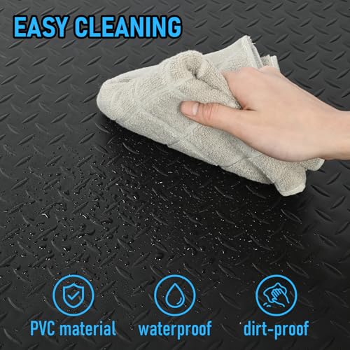 Anti Fatigue Mat 3x7 Ft 15/16" Thick Soft Sponge Ergonomic Mat - size: 84"L x 36.2"W x 0.9"Th