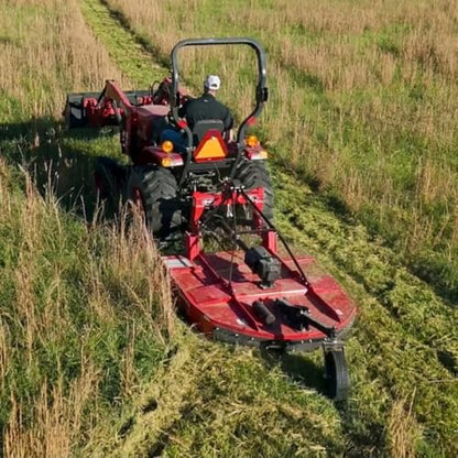 60 Inch Brush Hog Tractor Rotary Cutter with PTO, Fits 22-50 HP - size: 60 Inch