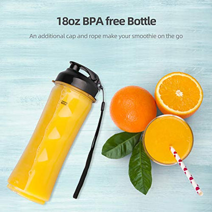 La Reveuse Personal Size Blender for Protein Shakes and Smoothies, Navy - color: Navy