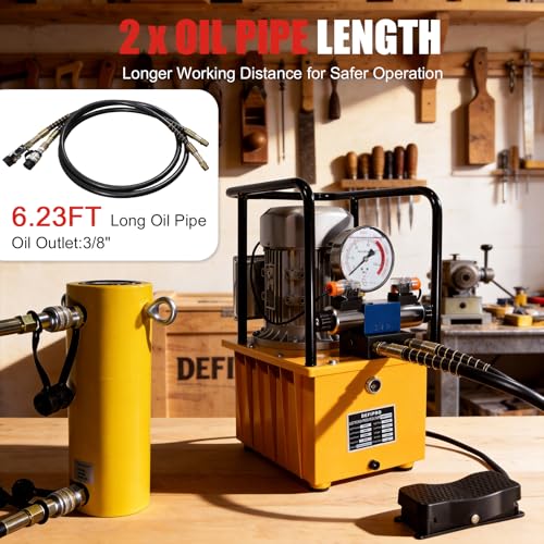 Electric Hydraulic Pump Double Acting 10000 PSI 8L Hydraulic Power Pack