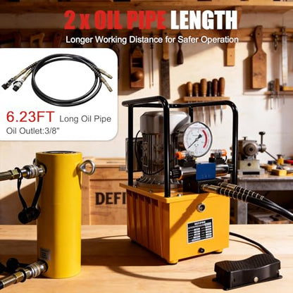 Electric Hydraulic Pump Double Acting 10000 PSI 8L Hydraulic Power Pack