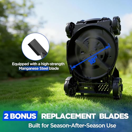 18-Inch 40V Max Brushless Cordless Push Lawn Mower