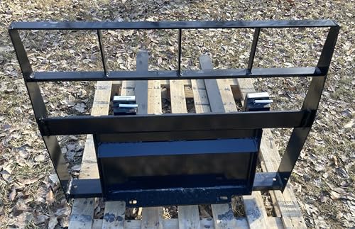 Kivel 2000LB Pallet Forks Attachment-Dingo Style Mount Plate-42" Adjustable