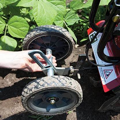 Earthquake MC43 Cultivator, 43cc 2-Cycle Viper Engine, 6-10” Adjustable Width, 8” Max Depth, Overhand Handlebars, Lightweight, U.S. Based Customer Service - style: MC43 43cc