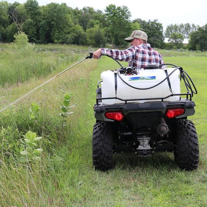 Master Mfg 25-Gallon Deluxe UTV & ATV Spot Sprayer - 2.2GPM, 70PSI Max for Fertilizer, Weed & Pest