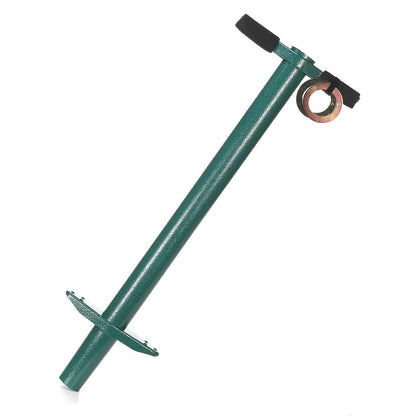 Edward Tools 5 in 1 Long Handle Garden Tool - Sturdy Steel Pro Grade Bulb Planter, Long Handle Weeder, Sod Plugger, Soil Probe, Transplanter - Step, Twist, Pull - Multi Depth Options