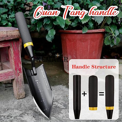 Kemaier 5-Piece Garden Tool Set, Heavy-Duty Stainless Steel Premium Tools