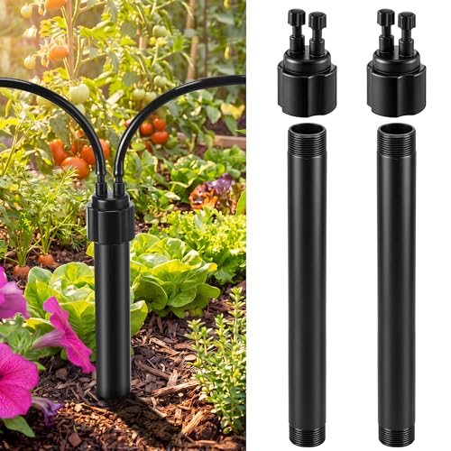 1/4" Drip Irrigation Manifold, Drip Irrigation 2 Port Full-Flow Manifolds - style: 2 Port Full Flow