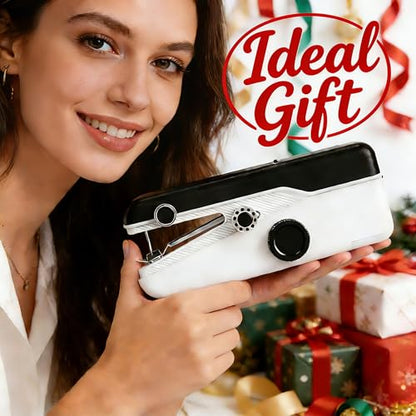 Handheld Sewing Machine, Heavy Duty Mini Sewing Machine 2-Speed 2 Power Modes Quick Sewing Kit Hand Sewing Machines Stitching for Beginners Adult, Portable Sewing Machine Suitable for DIY/Home/Travel