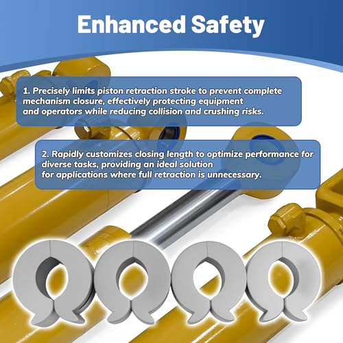 Stroke Control Kit for Hydraulic Cylinders for Shaft Sizes 1-1/8 to 1.5 in - size: 1 Sets