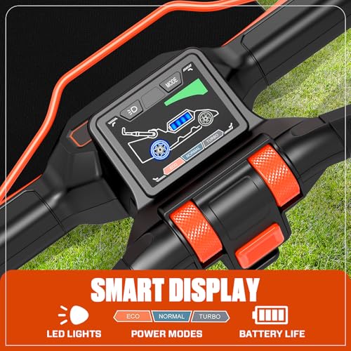 SENIX 60 Volt Max* 21-Inch 3-in-1 Cordless Push Lawn Mower - size: 21in with 6Ah Battery