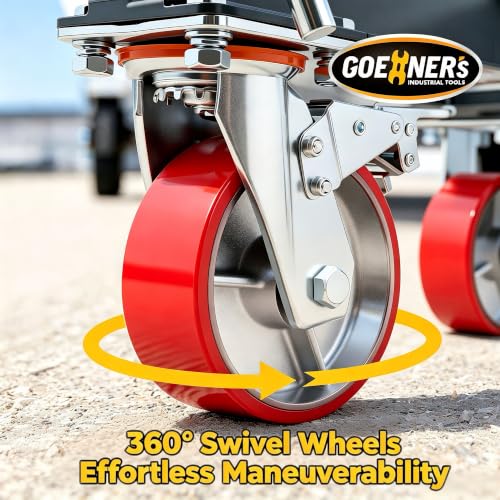 Trailer Dolly with 2" Ball, 5000 LBS Tongue Weight Heavy Duty