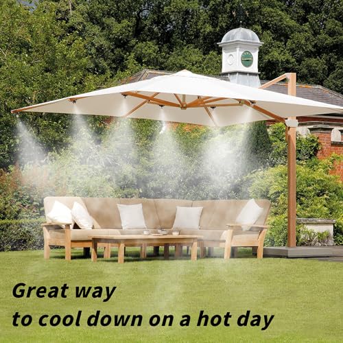 12 Pack Brass Misting Nozzles Outdoor Cooling System - size: 12pc-Brass Misting Nozzles kit